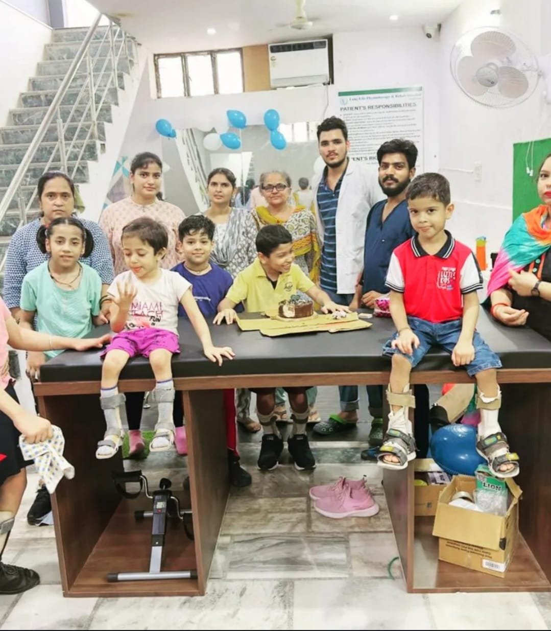 Pediatric physiotherapy and child rehabilitation at Long Life